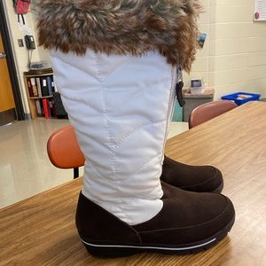 Lands end tall winter boots size 7B